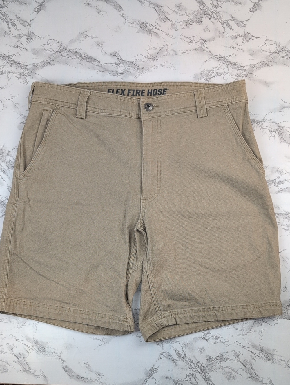 Duluth Trading Co. Flex Fire Hose Relaxed Fit Shorts- Size 34